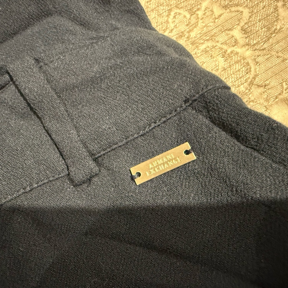 Armani Exchange Navy Romper